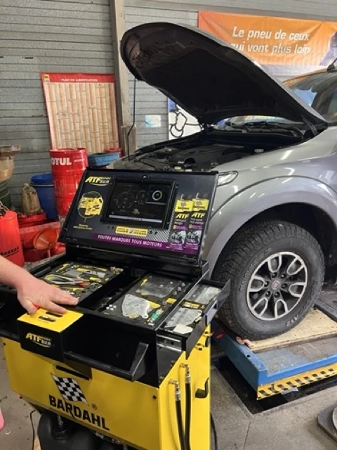 Vidange pour boite à vitesses auto